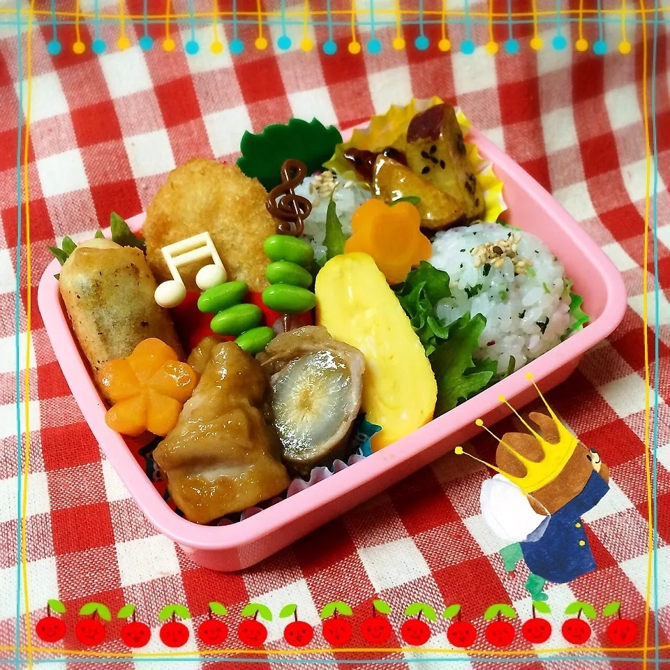 今日のお弁当♡|ミツバチさん