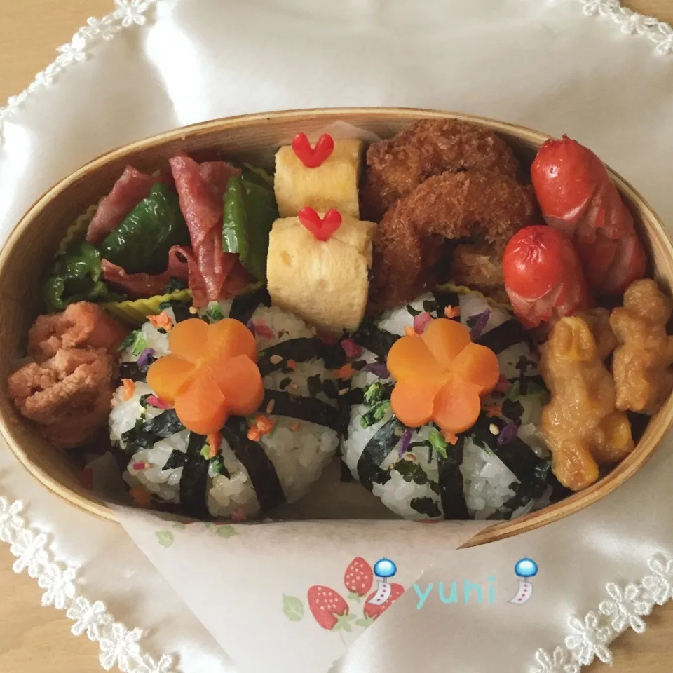 🎐たまには 🙄普通弁当〜👀|🌸yuni🌸さん