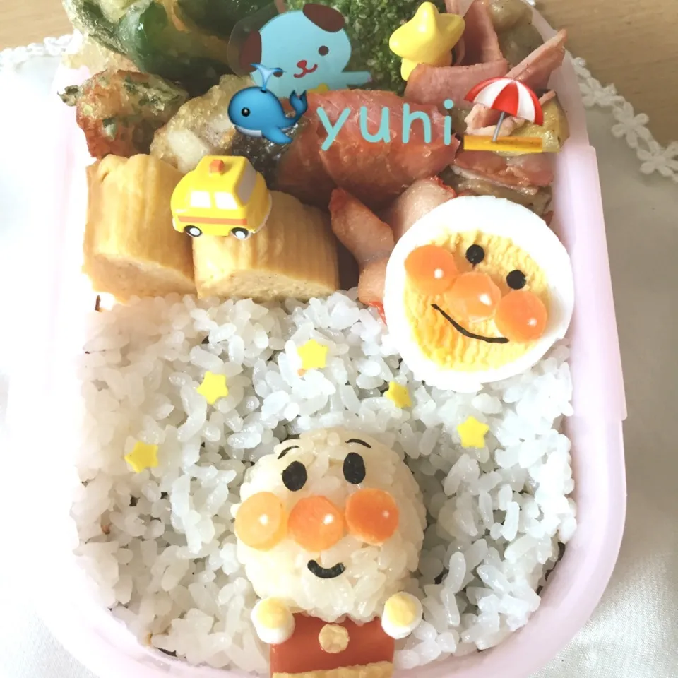 🎐赤ちゃん🤔❓アンパンマン弁当⛱キャラ弁|🌸yuni🌸さん