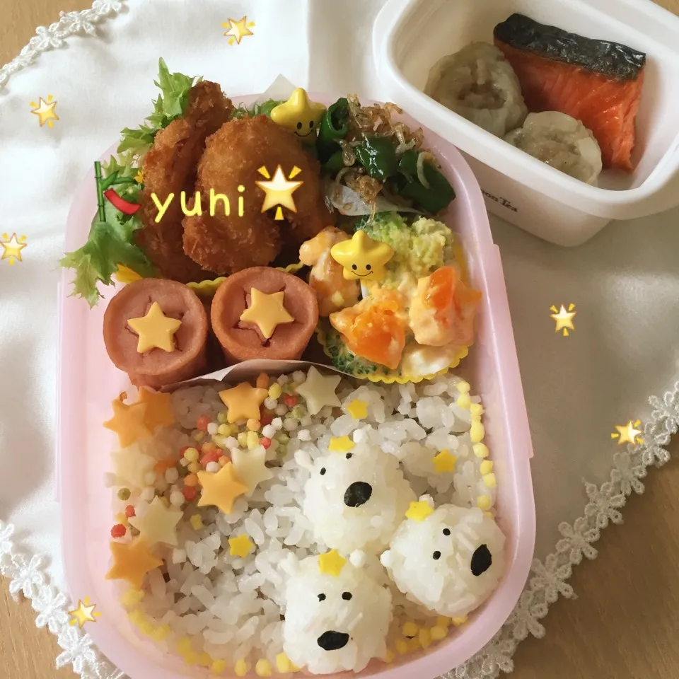 🌟レモン&シュガー🌟の✨シュガーちゃん🎋七夕弁当|🌸yuni🌸さん