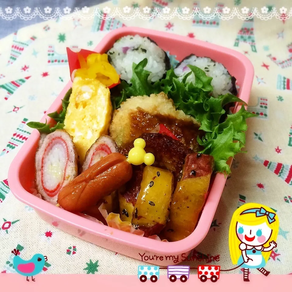 今日のお弁当♡|ミツバチさん