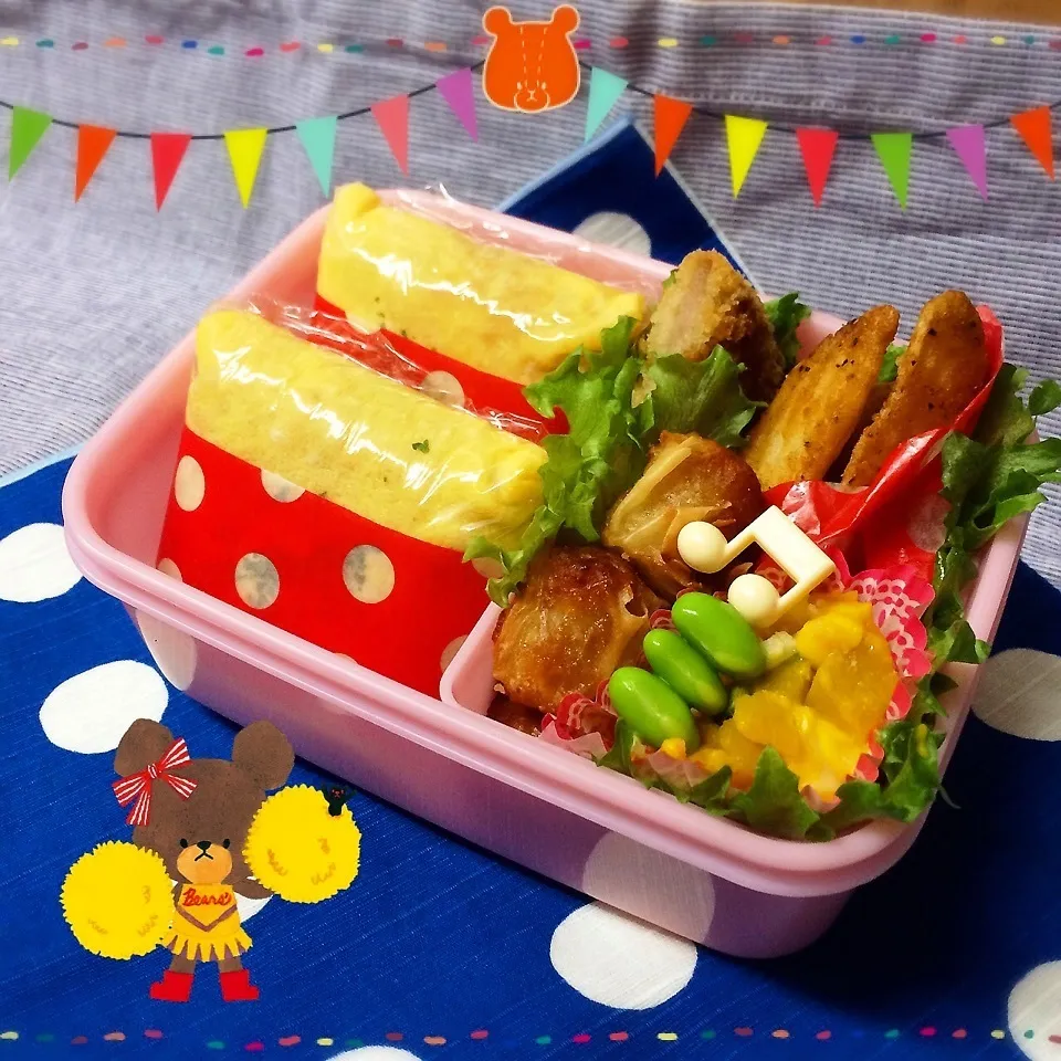 今日のお弁当♡|ミツバチさん