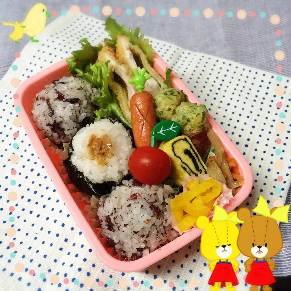今日のお弁当♡|ミツバチさん