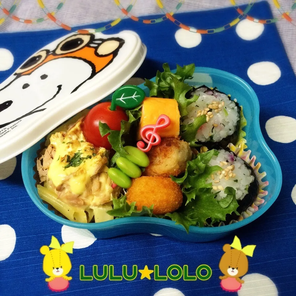 今日のお弁当♡|ミツバチさん