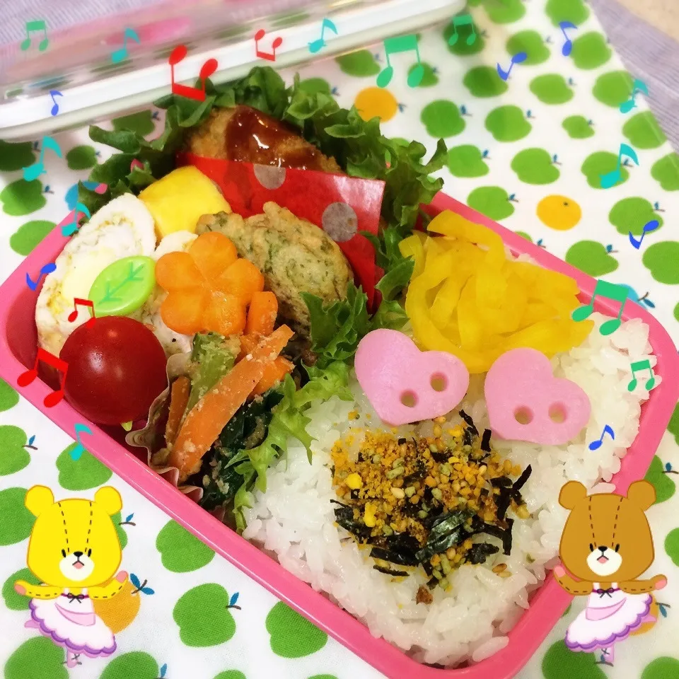 今日のお弁当♡|ミツバチさん