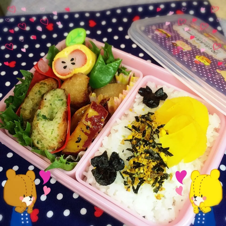 今日のお弁当♡|ミツバチさん