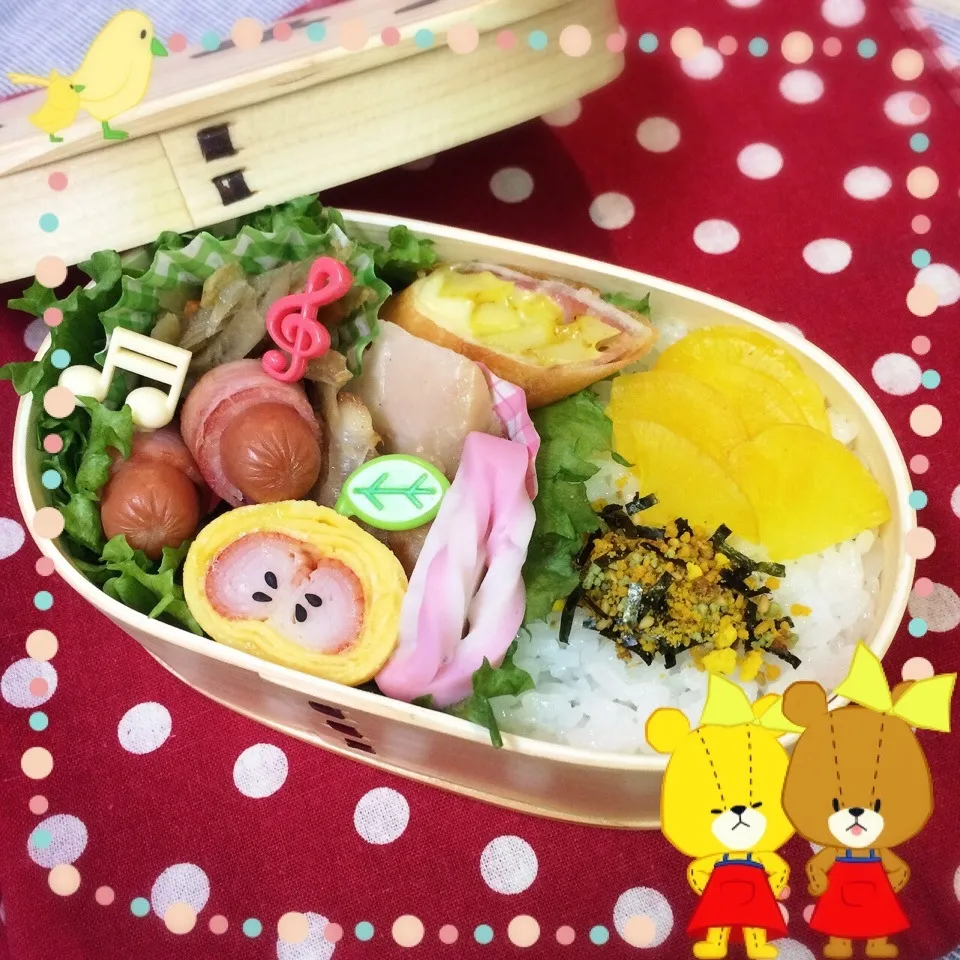 今日のお弁当♡|ミツバチさん