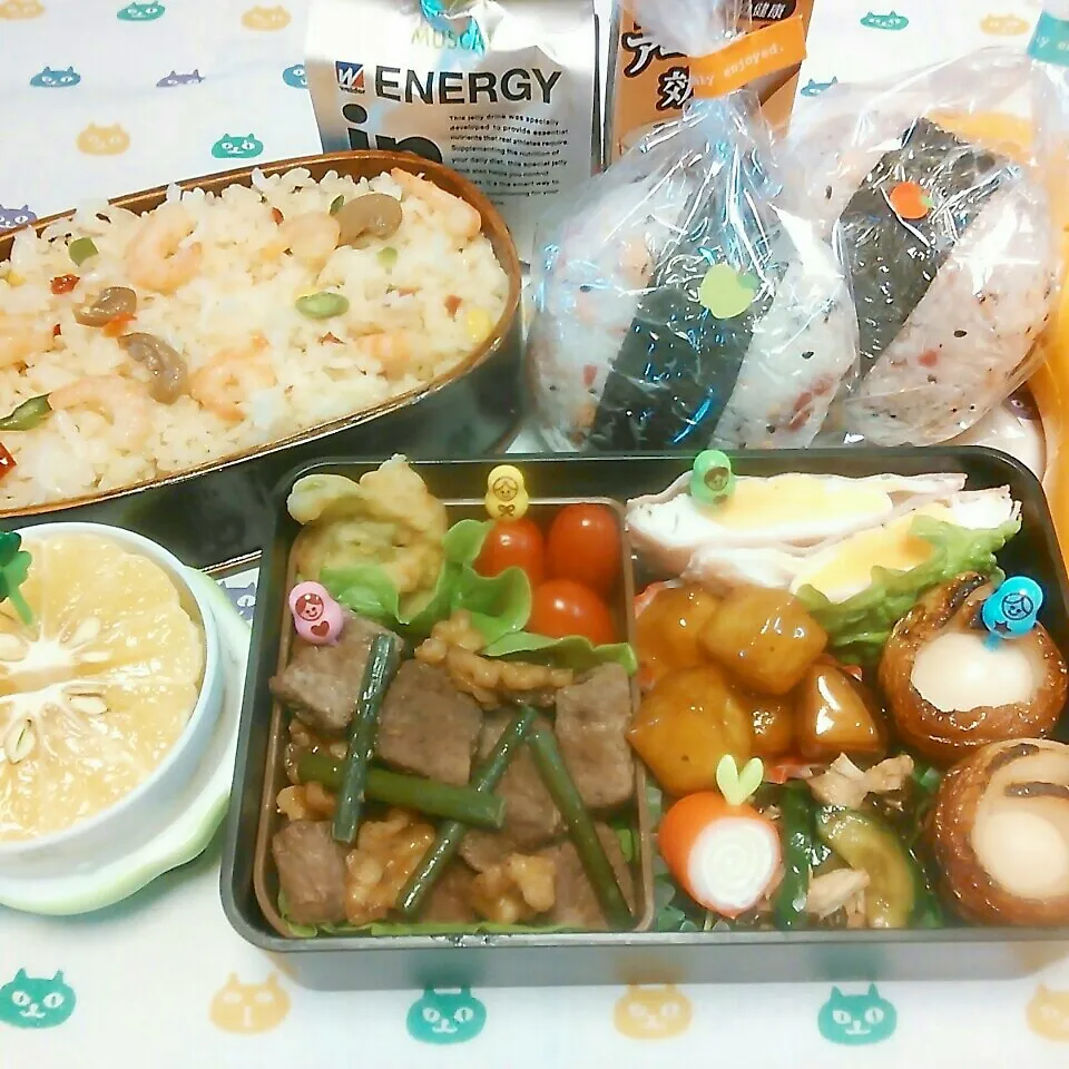 Snapdishの料理写真:＊高校球児弁当＊|koukou_momさん