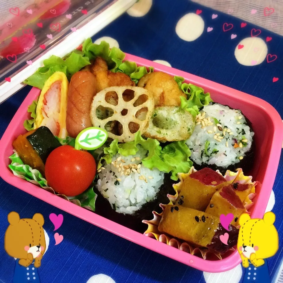 今日のお弁当♡|ミツバチさん