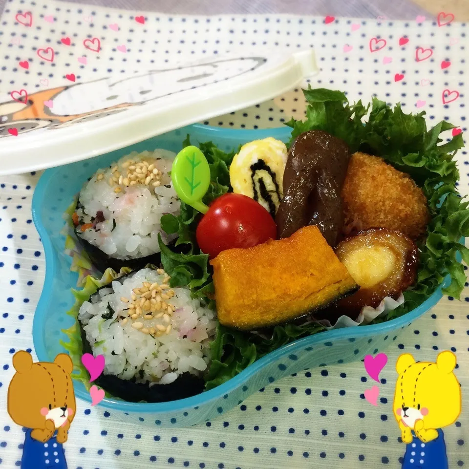 今日のお弁当♡|ミツバチさん