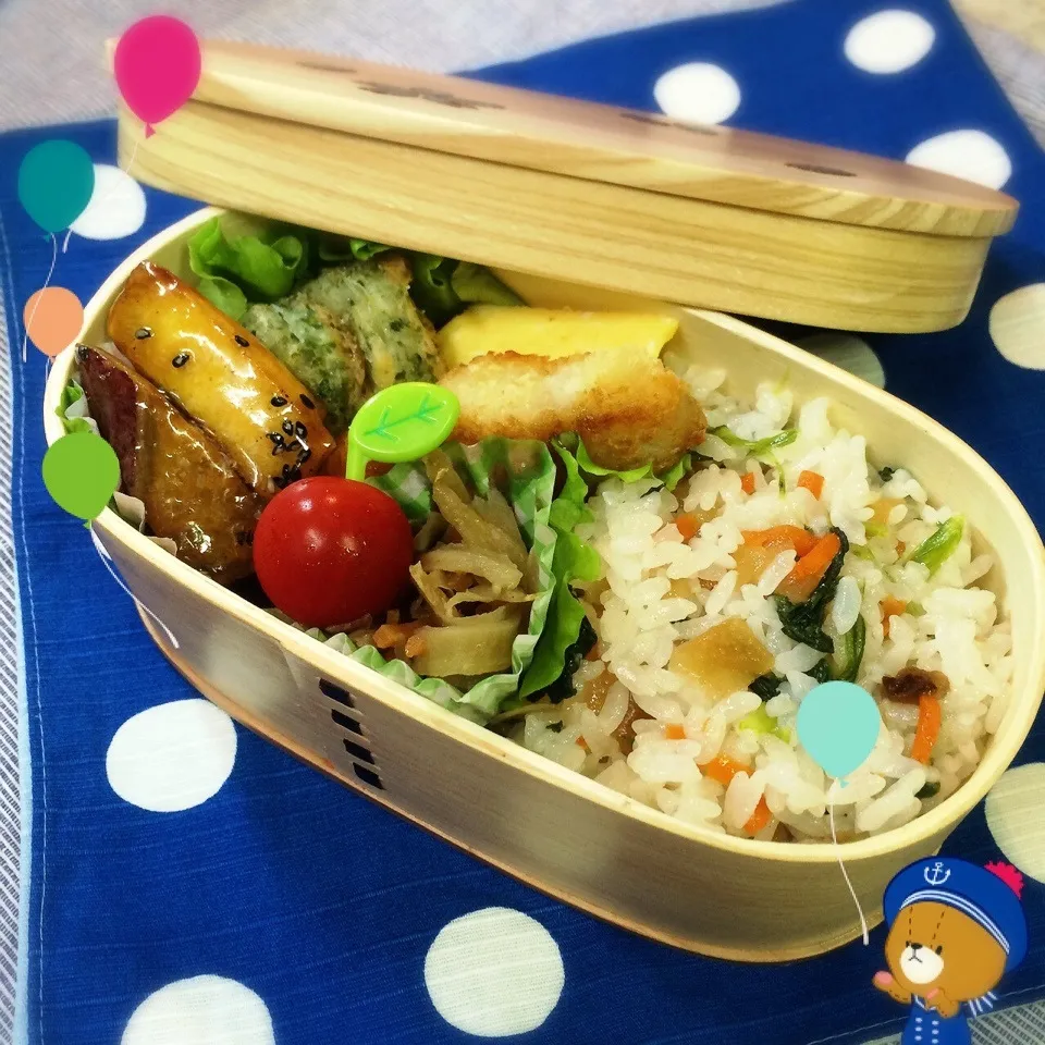 今日のお弁当♡|ミツバチさん