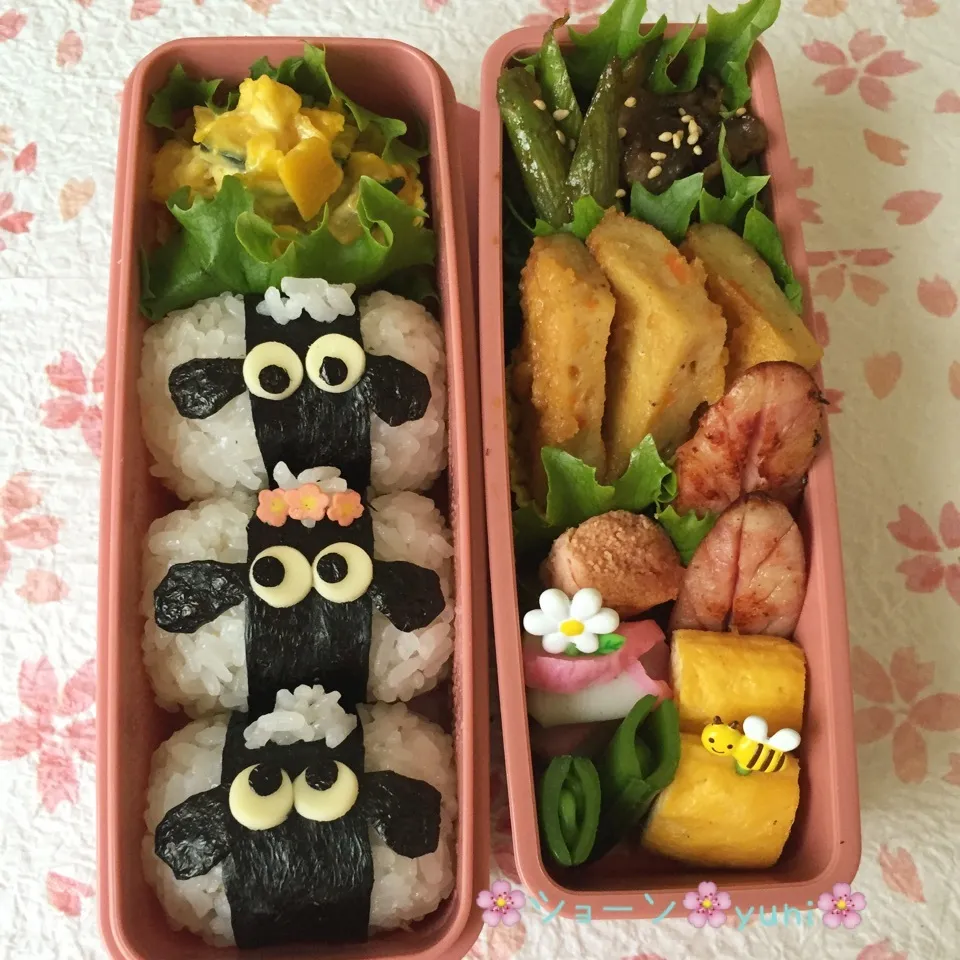 🌿羊のショーン🍃弁当🍃キャラ弁🌿|🌸yuni🌸さん