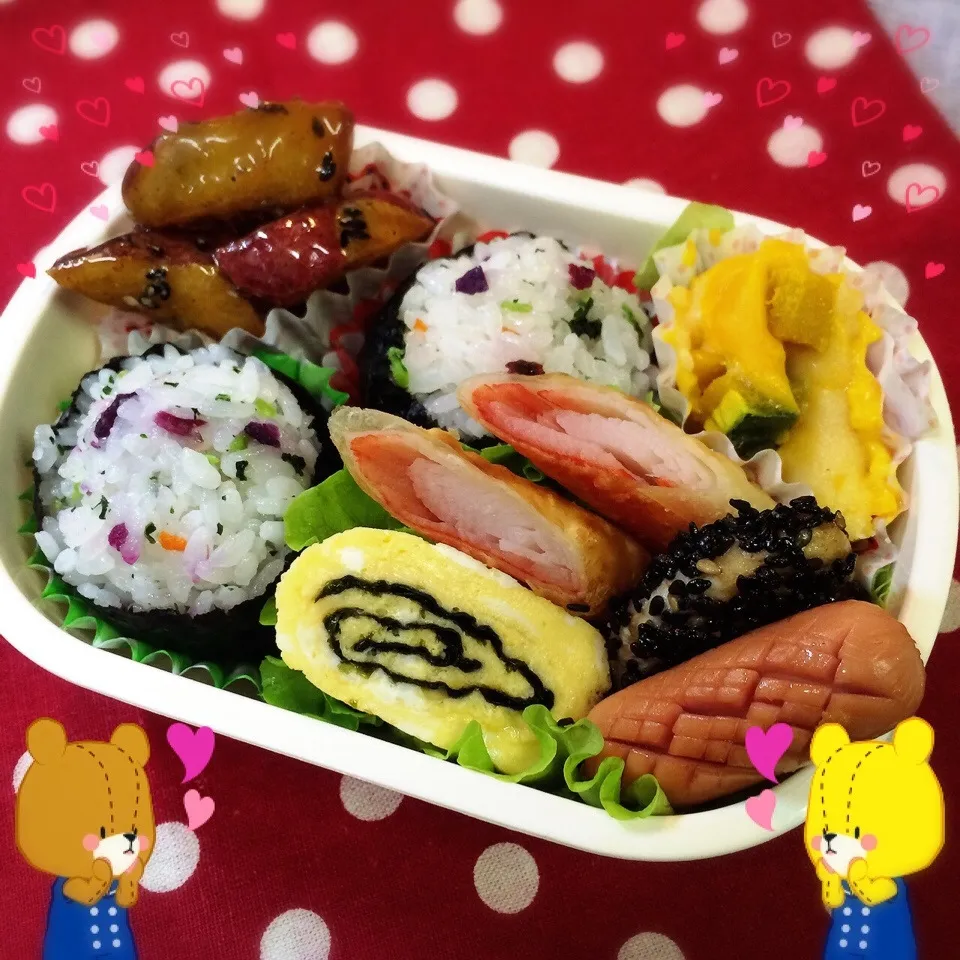 今日のお弁当♡|ミツバチさん