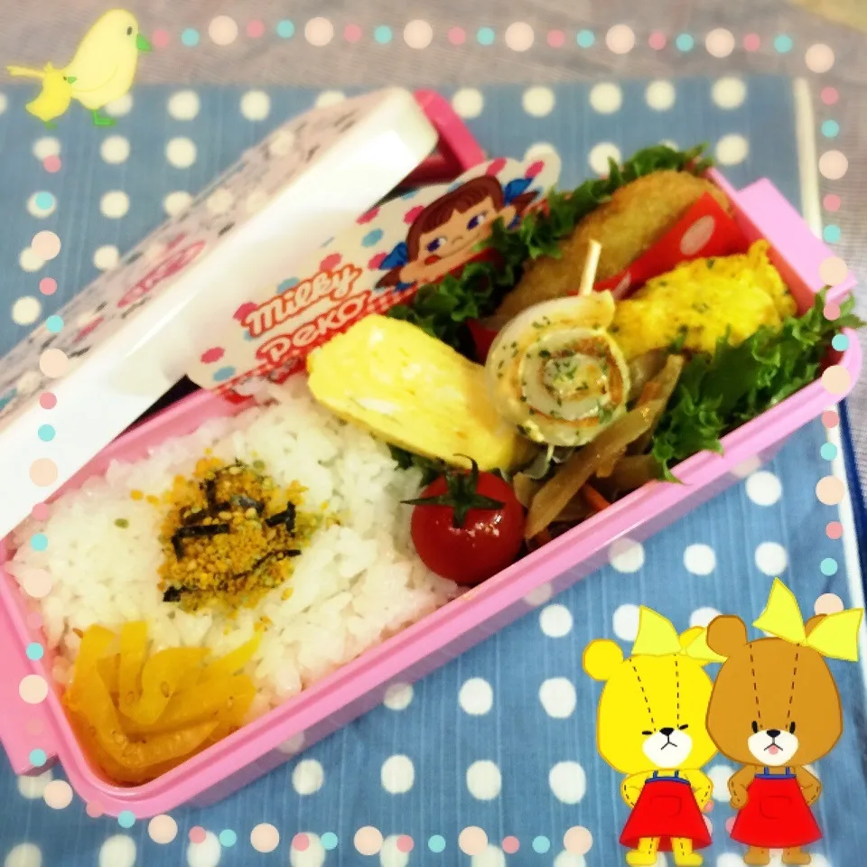 今日のお弁当♡|ミツバチさん