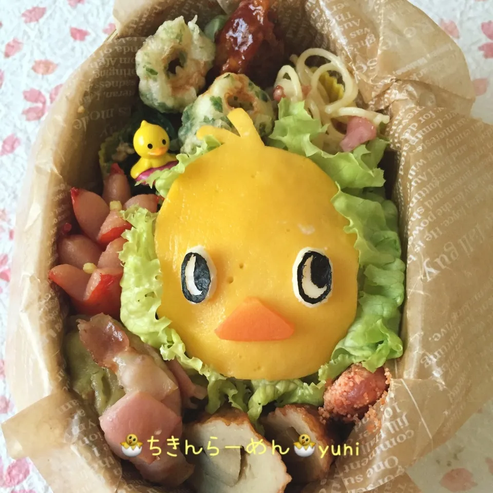 Snapdishの料理写真:🐣ちきんらーめん 🍜🍥🐣|🌸yuni🌸さん