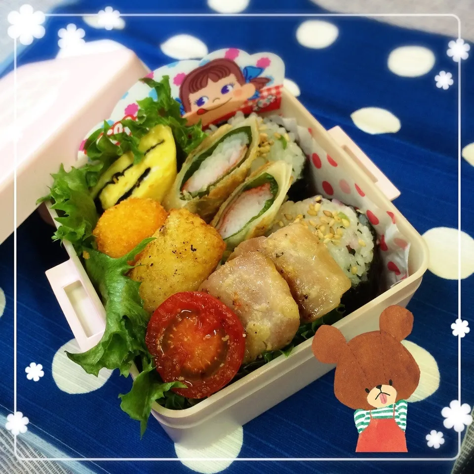 今日のお弁当♡|ミツバチさん