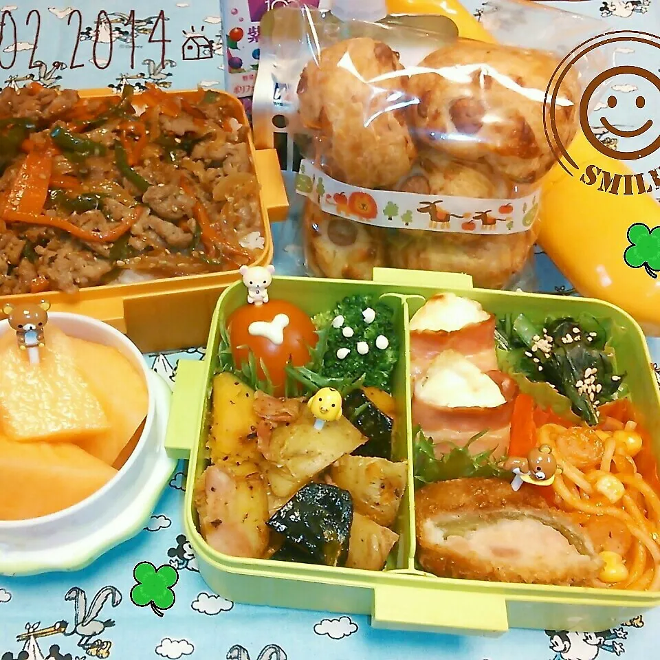 Snapdishの料理写真:＊高校球児弁当＊|koukou_momさん