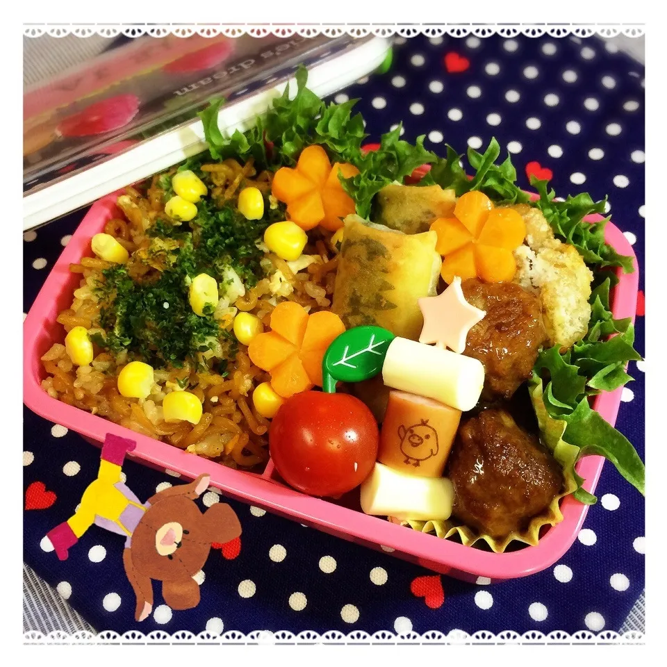 今日のお弁当♡|ミツバチさん