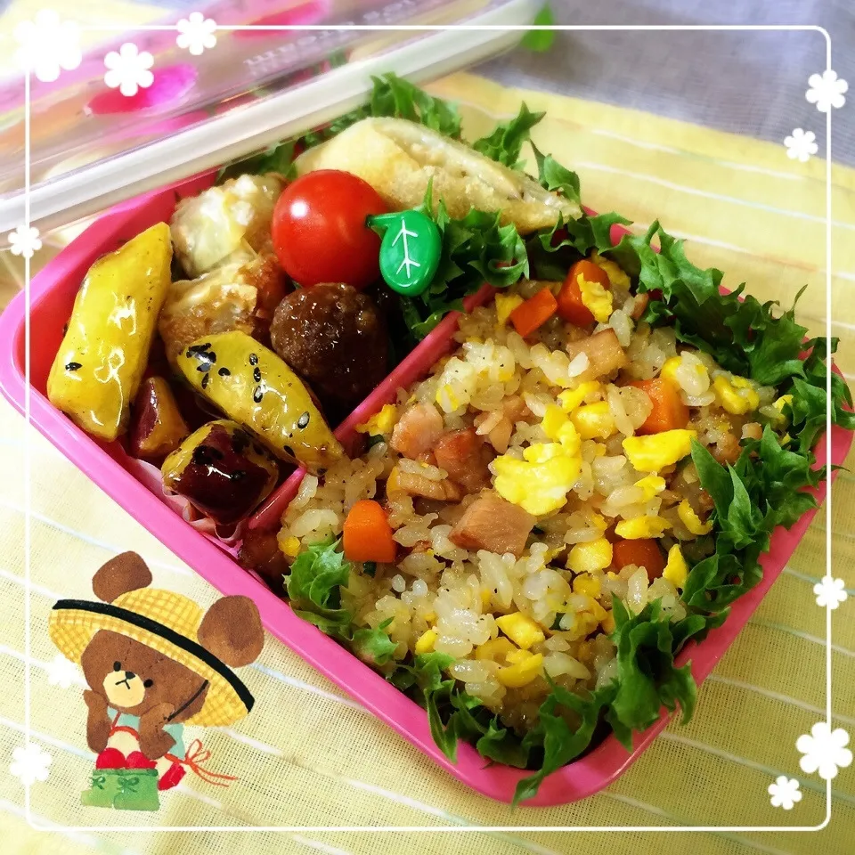 今日のお弁当♡|ミツバチさん