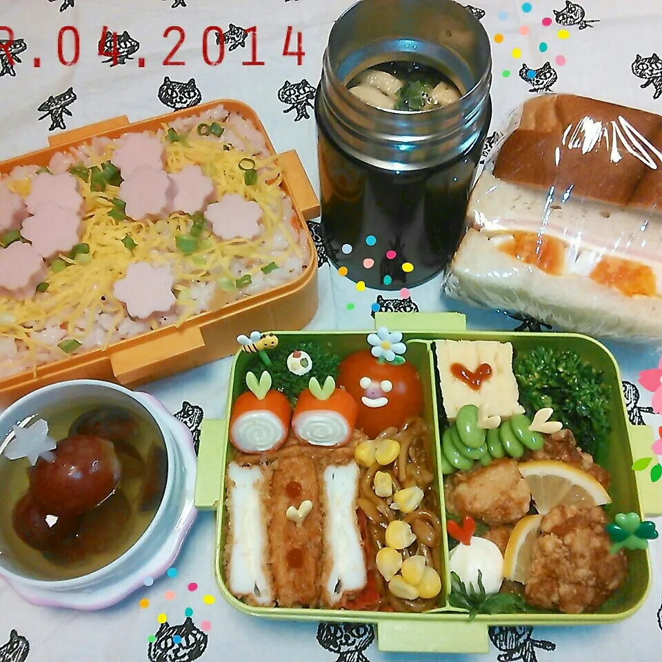 Snapdishの料理写真:＊高校球児弁当＊|koukou_momさん