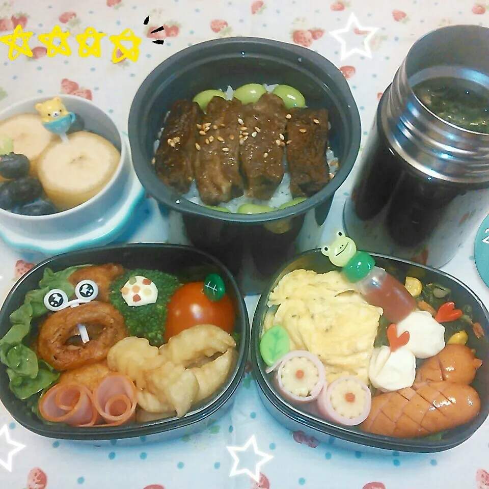 Snapdishの料理写真:＊高校球児弁当＊|koukou_momさん