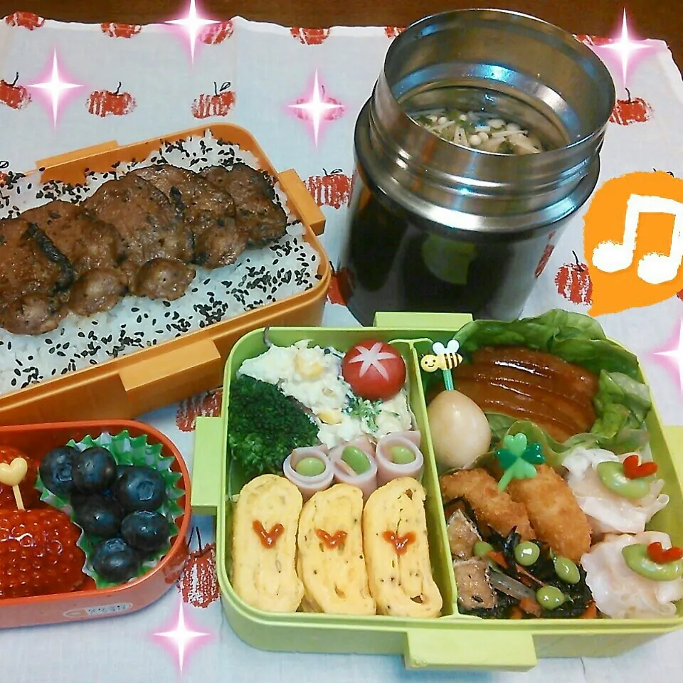 Snapdishの料理写真:＊高校球児弁当＊|koukou_momさん