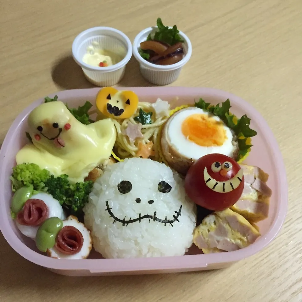 Snapdishの料理写真:ハロウィン弁当|🌸yuni🌸さん