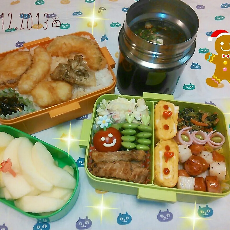 Snapdishの料理写真:＊高校球児弁当＊|koukou_momさん