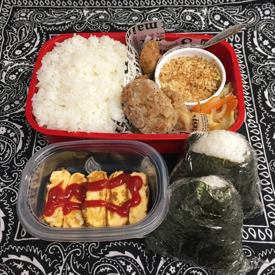 Snapdishの料理写真:男子高校生弁当No.380・今日も感謝弁当・高校野球弁当|mickyさん