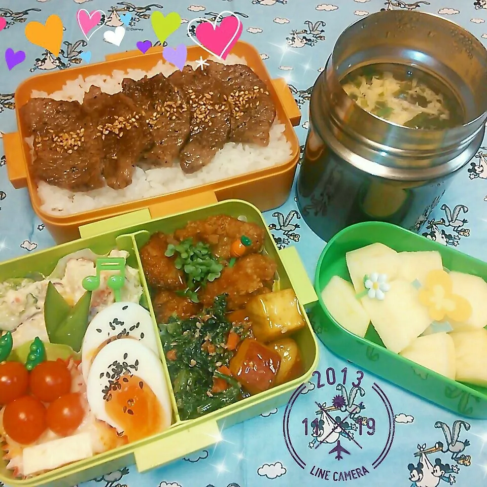 Snapdishの料理写真:＊高校球児弁当＊|koukou_momさん