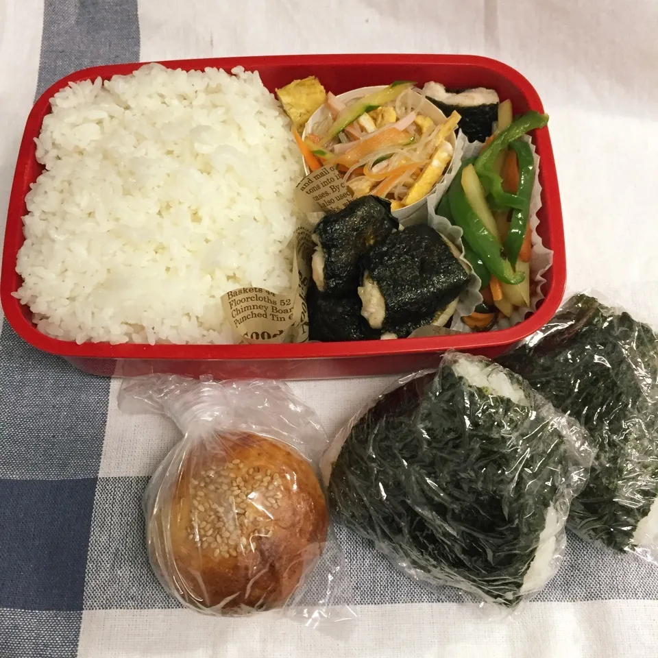 男子高校生弁当330・今日も感謝弁当|mickyさん