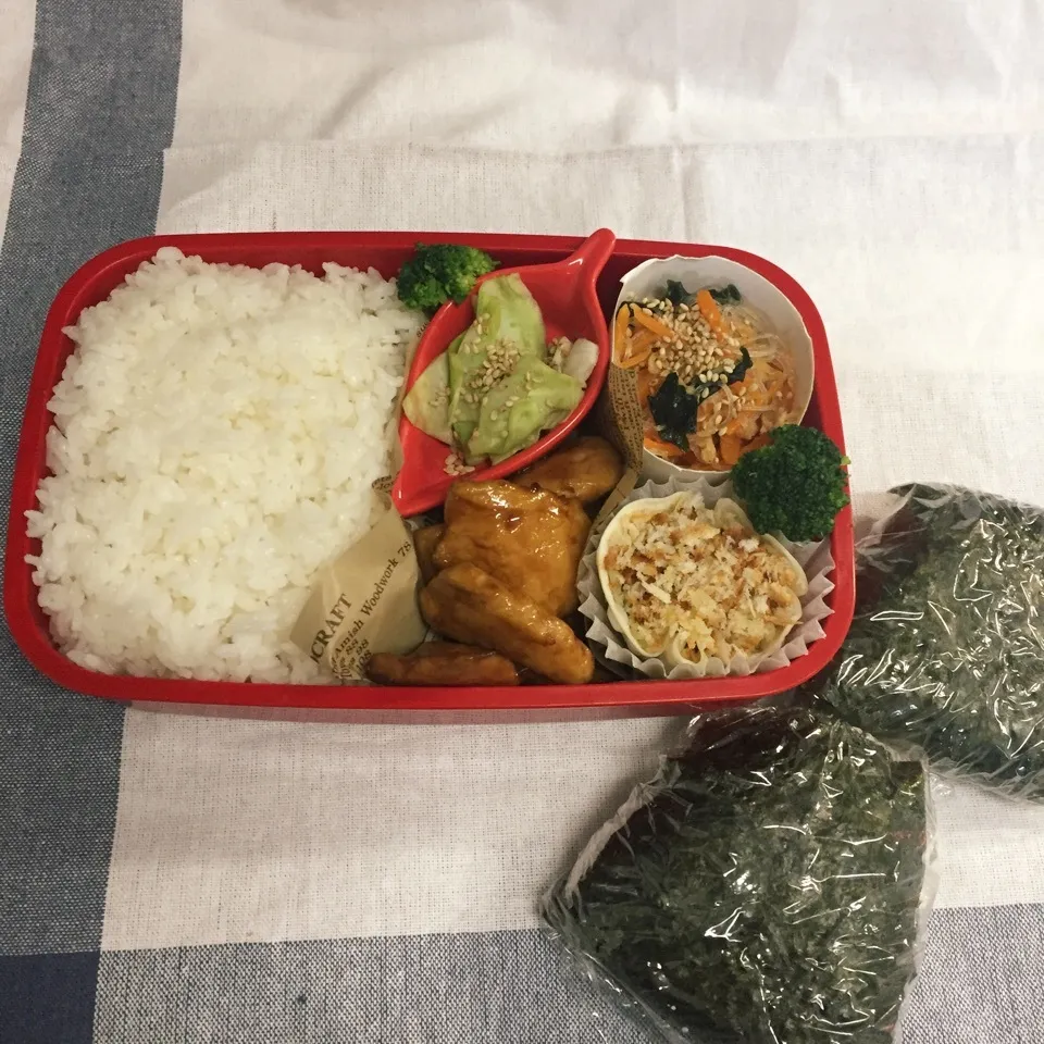 男子高校生弁当329・今日も感謝弁当|mickyさん