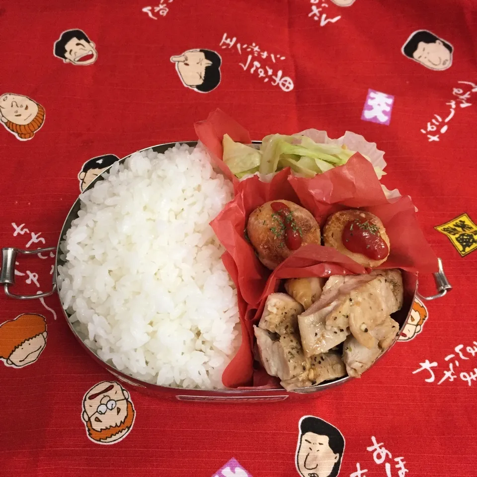 Snapdishの料理写真:男子高校生弁当No.305・塾弁当|mickyさん