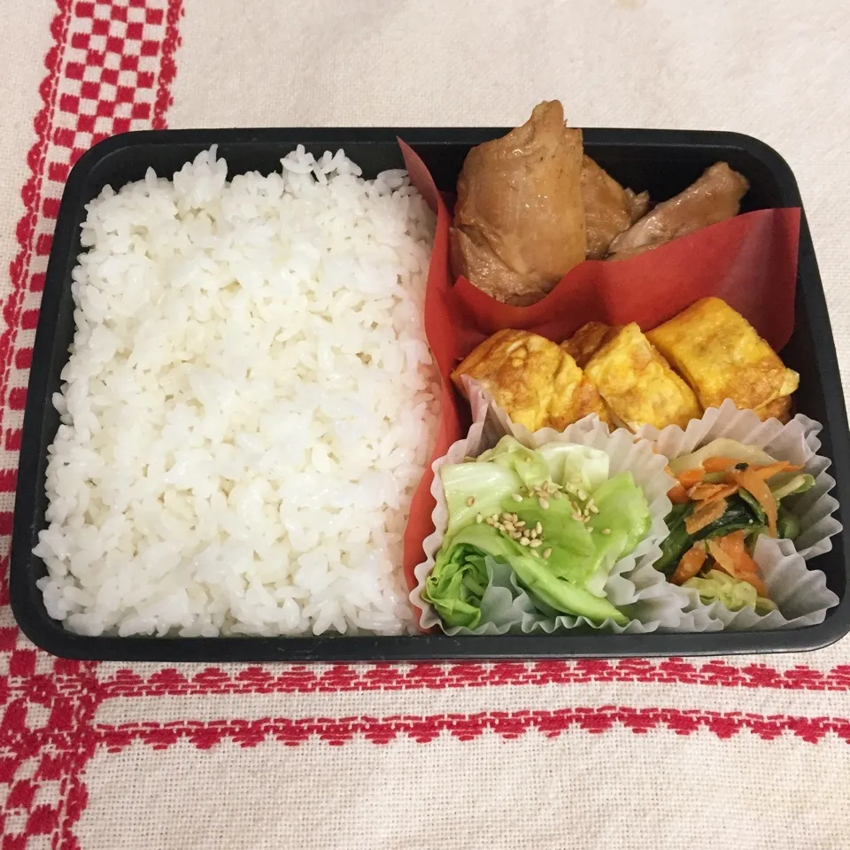 Snapdishの料理写真:男子中学生弁当・次男塾弁当|mickyさん