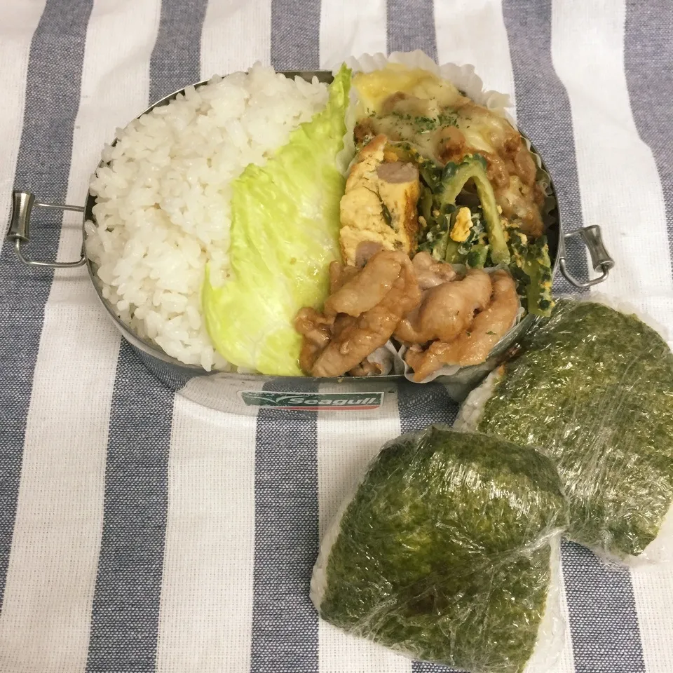 Snapdishの料理写真:男子高校生弁当No.288今日も感謝弁当|mickyさん