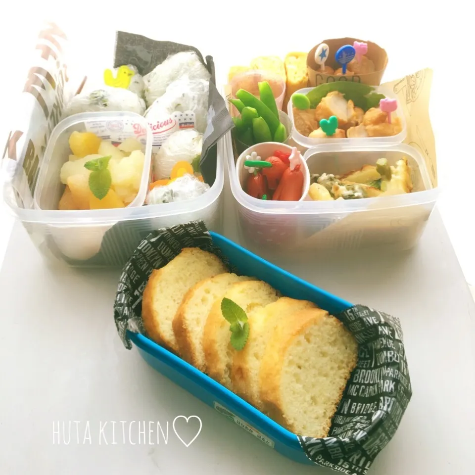 Snapdishの料理写真:簡単ピクニック弁当〜♪|ゆかりさん