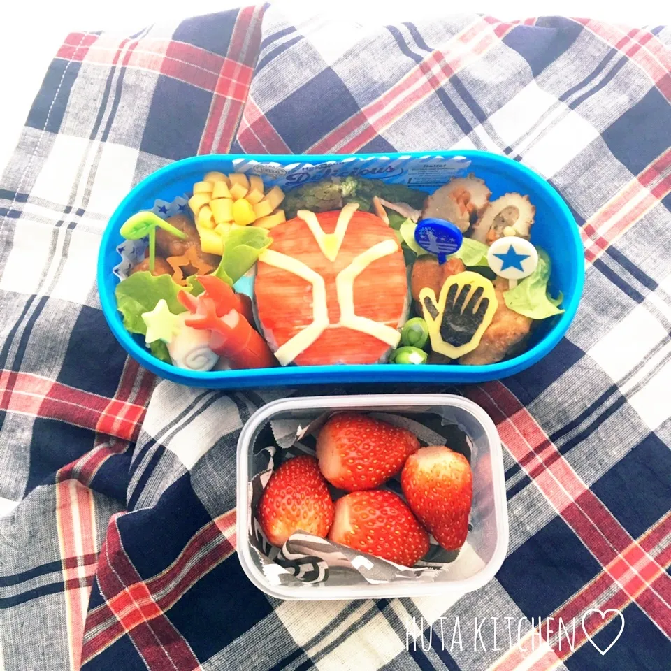 保育園遠足弁当♡仮面ライダーヴィザード♪|ゆかりさん