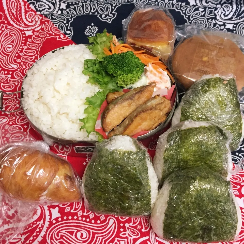 Snapdishの料理写真:男子高校生弁当256鮭のムニエル弁当|mickyさん