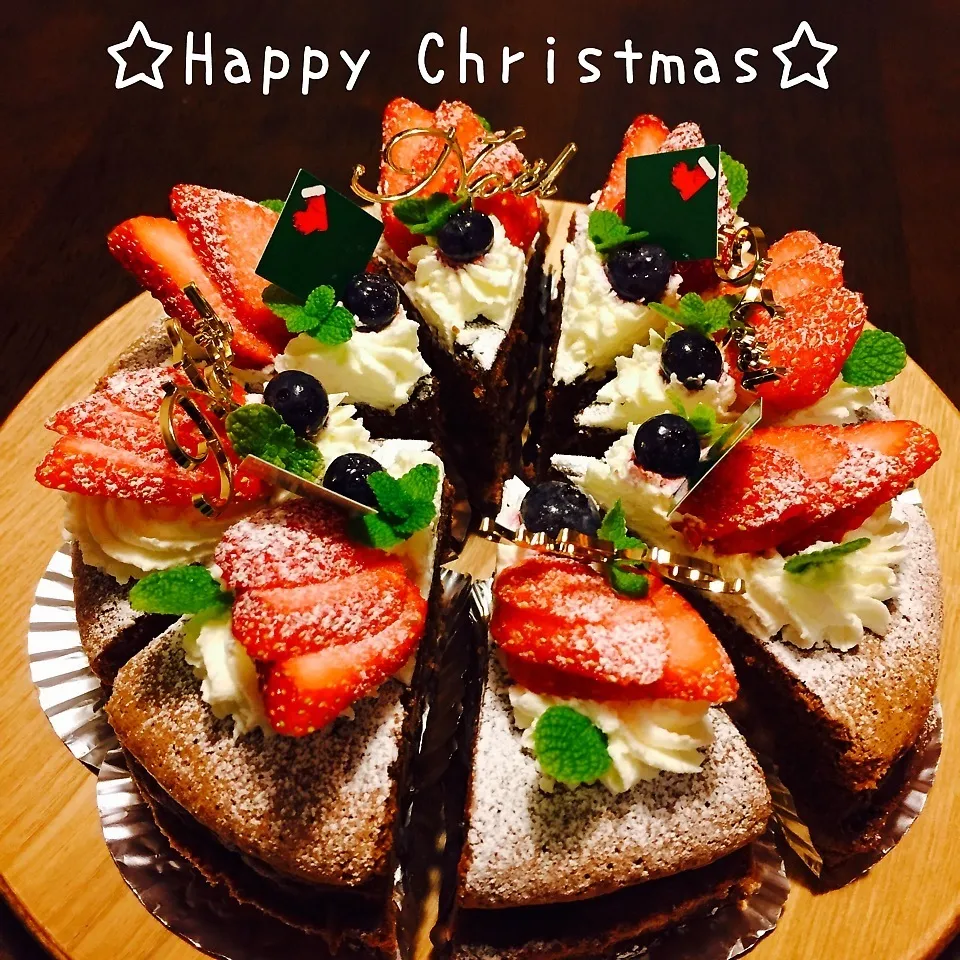 リベンジ！スフレショコラ♡一足お先にメリークリスマス！！|marksweetsさん