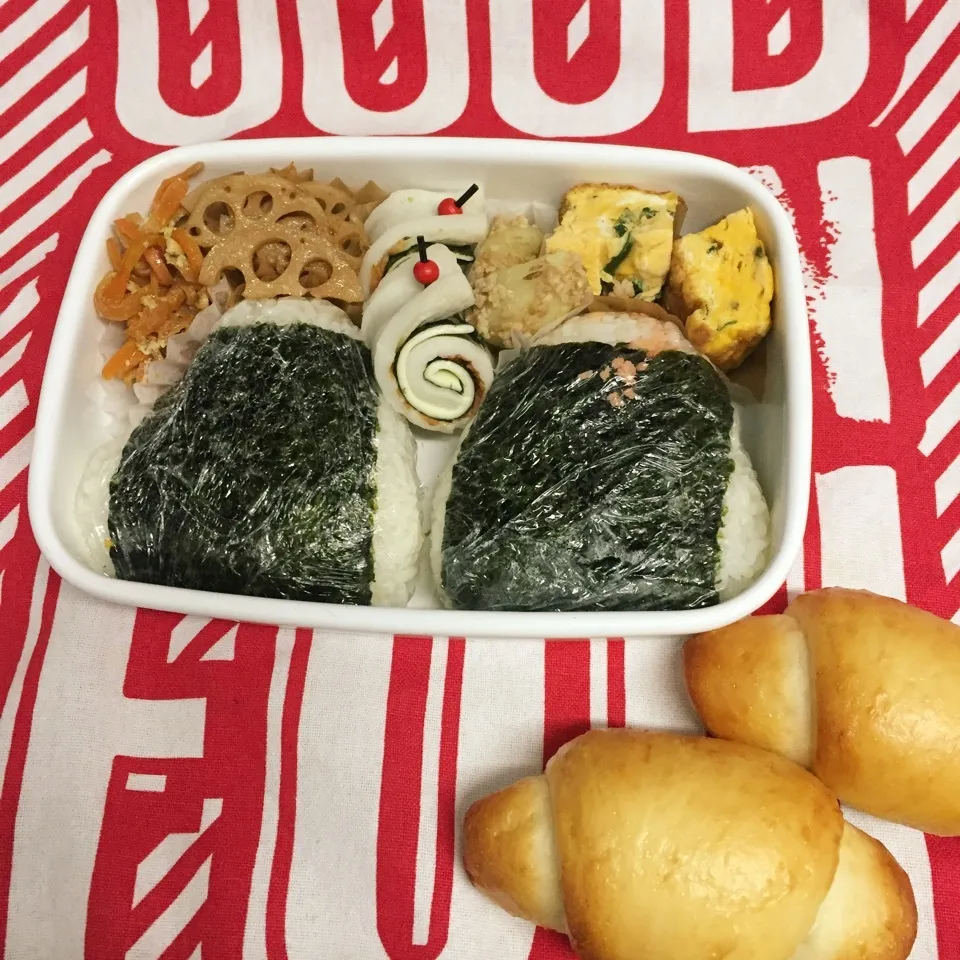 Snapdishの料理写真:次男中学野球弁当|mickyさん