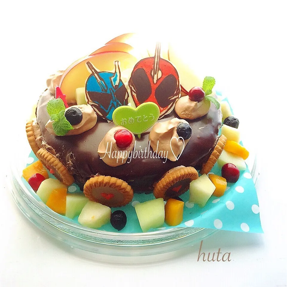 バースデーキャラケーキ♡ 仮面ライダーゴースト☆|ゆかりさん