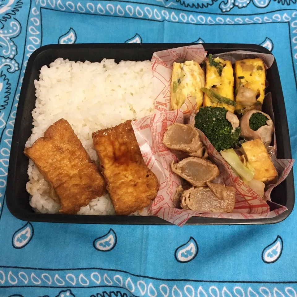 次男男子中学生弁当・塾弁当|mickyさん