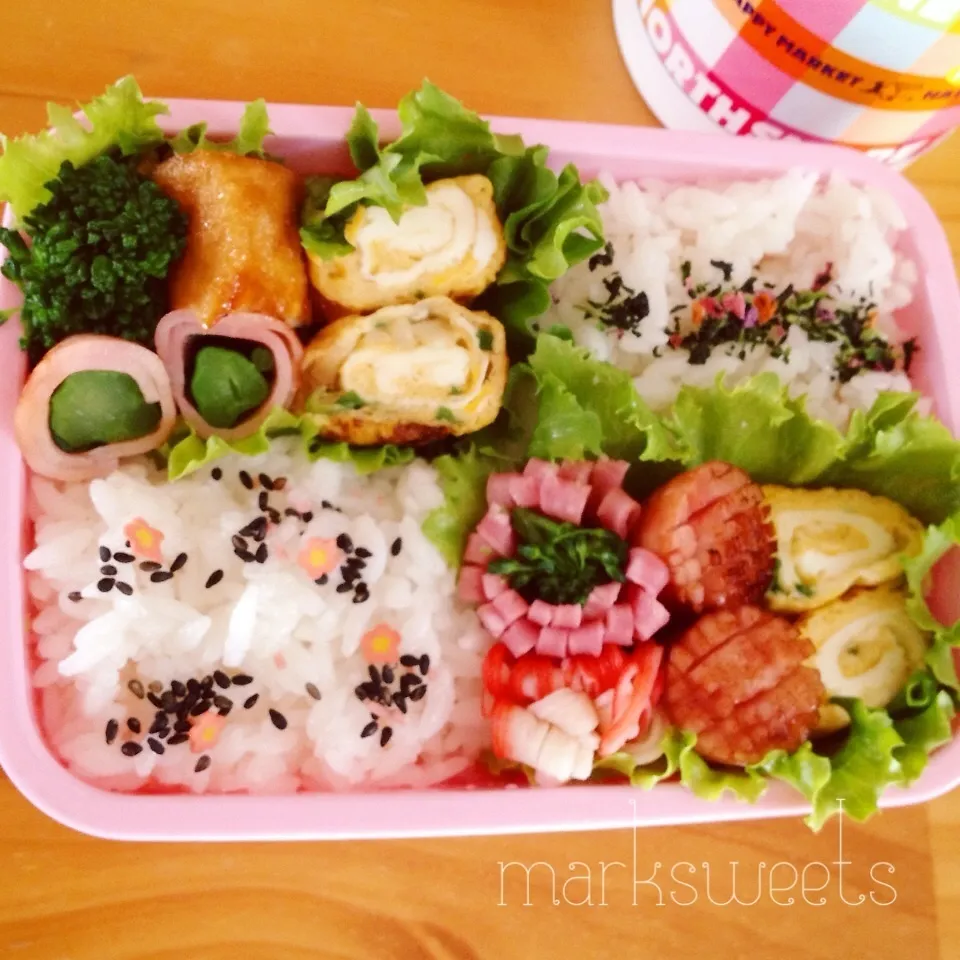 お姉ちゃんの部活弁当♪私…風邪ひきまして^^;|marksweetsさん