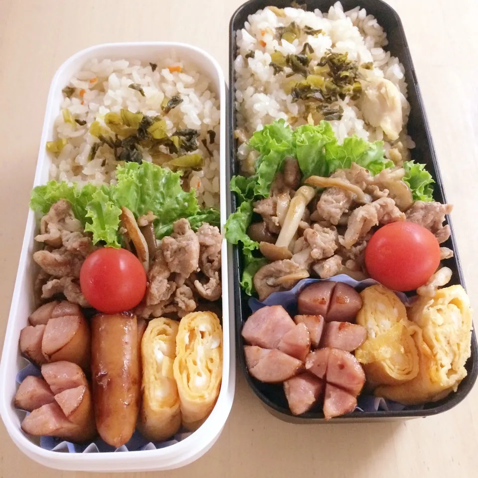 8月28日 旦那さん＆兄貴のお弁当☀️|タモさん♫さん