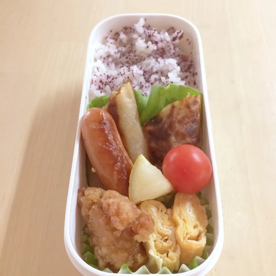 Snapdishの料理写真:8月24日 旦那さんのお弁当☁️|タモさん♫さん