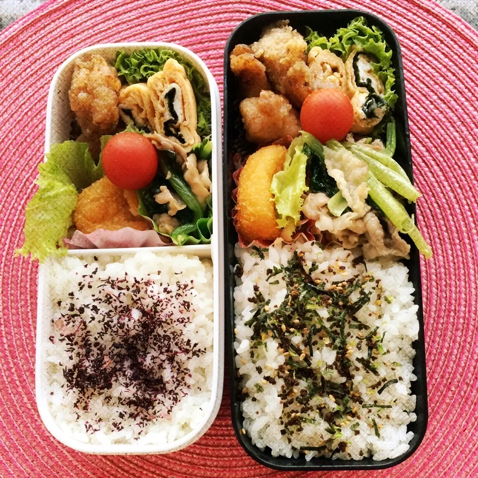 7月24日 旦那さん＆兄貴のお弁当☀️|タモさん♫さん