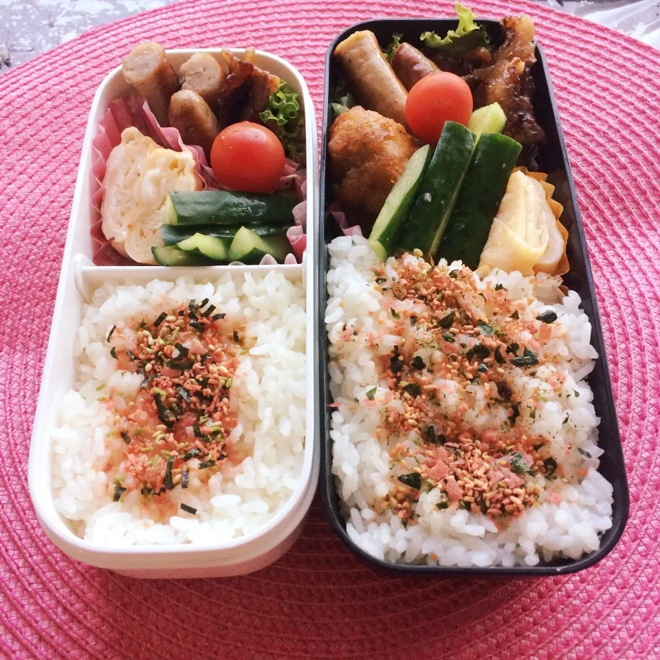 7月23日 旦那さん＆兄貴のお弁当☀️|タモさん♫さん