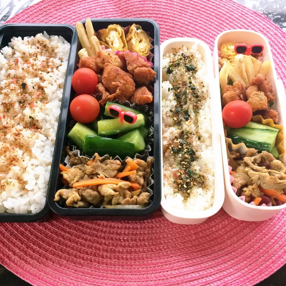 Snapdishの料理写真:7月17日 旦那さん＆兄貴のお弁当☀️|タモさん♫さん