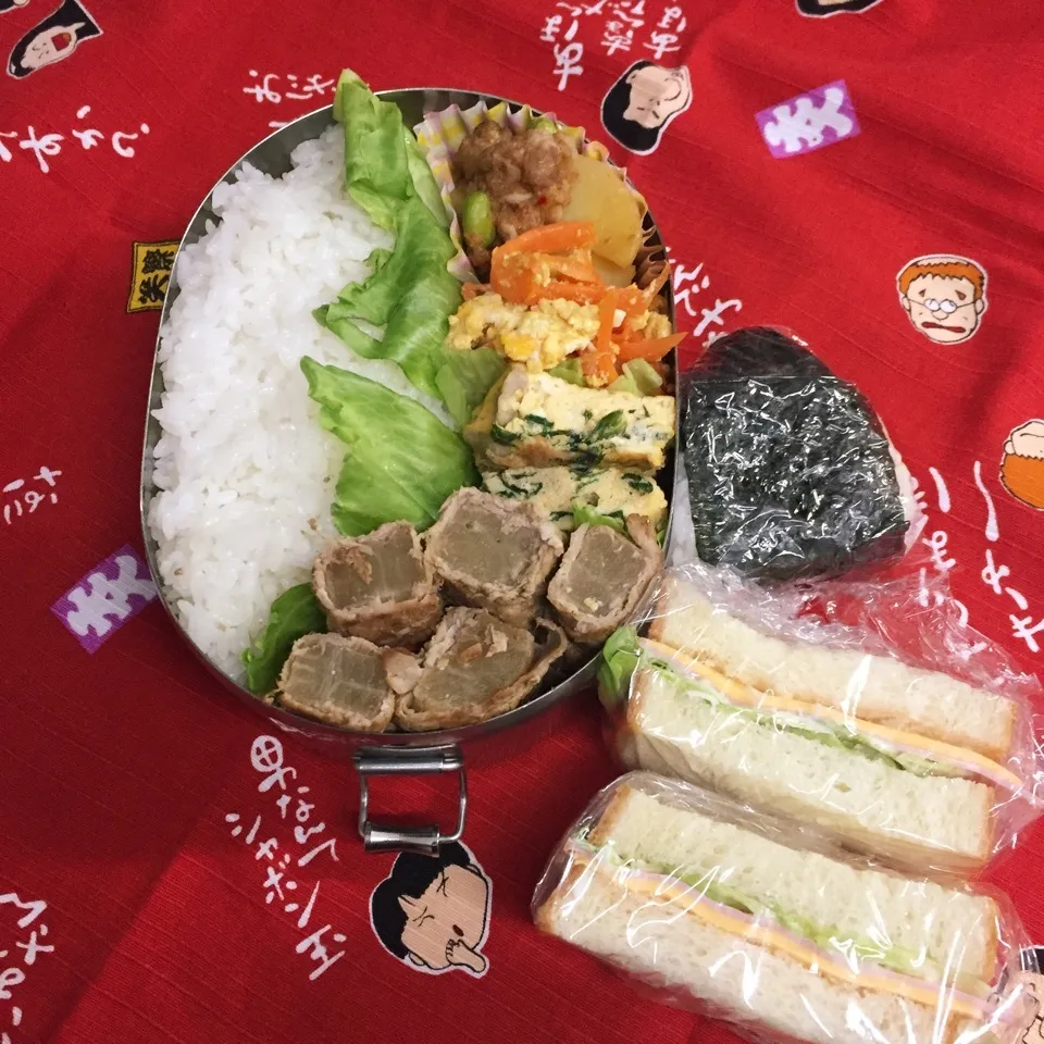 男子高校生弁当No.55キムチ肉じゃが弁当|mickyさん