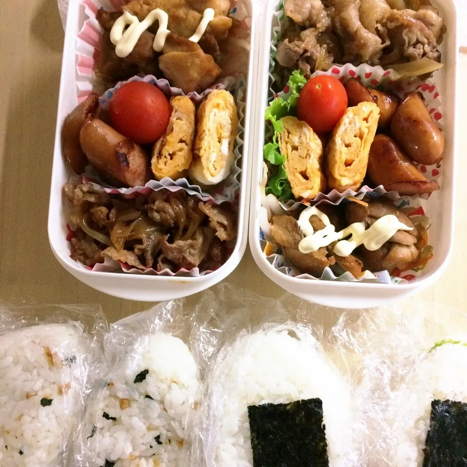 6月11日 旦那さん＆兄貴のお弁当☔|タモさん♫さん